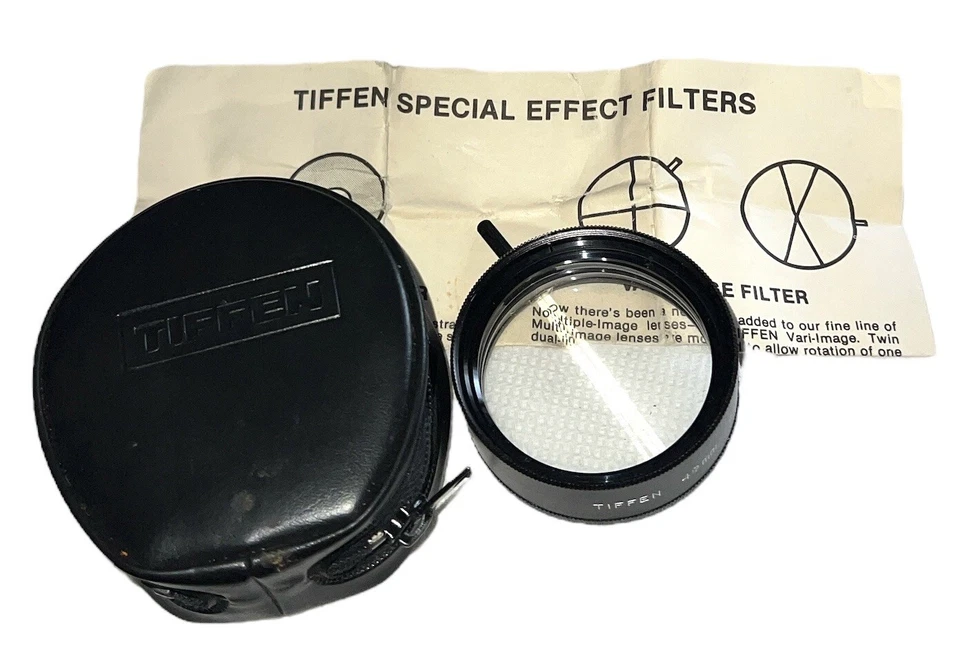 Tiffen 49mm Vari-Image Special Effect Filter Twin Dual-image Mounted For Variety - Image 1 of 4