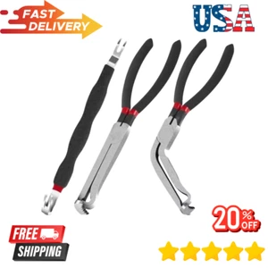 3PC Electrical Disconnect Pliers 60 Degree Electrical Connector Separator Wiring - Picture 1 of 11