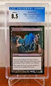 CGC 8.5 Magic the Gathering Premium Deck Series Graveborn BURIED ALIVE 20/30 - Imagen 1 de 2