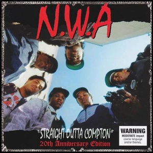 N.W.A. - STRAIGHT OUTTA COMPTON 20th Anniversary CD ICE CUBE~DR DRE ~ NWA *NEW* - Picture 1 of 1