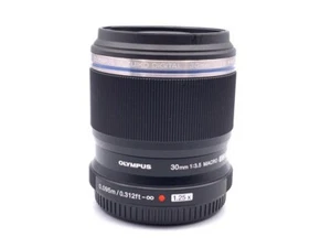 Near Mint Olympus M.ZUIKO DIGITAL ED 30mm F/3.5 Macro Prime Lens #O0007 - Picture 1 of 3