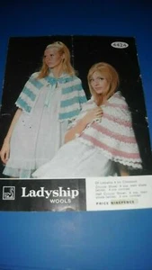Ladyship Women's Shawl Crochet Pattern 4424 - Picture 1 of 1