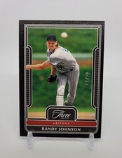 2023 Panini Three And Two Randy Johnson Black 07/10 Arizona Diamondbacks