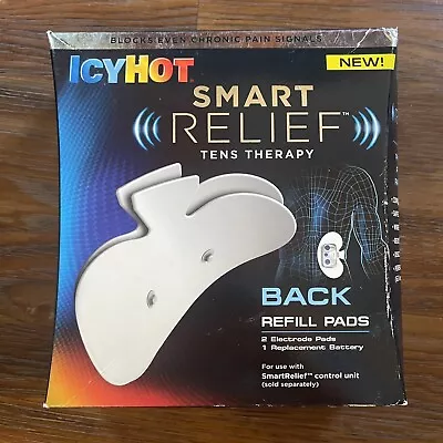 Repuesto trasero Icy Hot Smart Relief Tens Therapy 2 almohadillas ver descripción expirado 2016 Foto 1 de 4