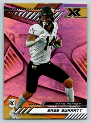 2021 Panini Chronicles Draft Picks XR #178 Sage Surratt (ref 219206) - Image 1 of 2