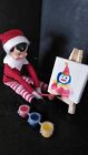 ELF ON THE LEDGE PROP,  Your Elf Paints His Portrait *FREE GIFT SEE OFFER
