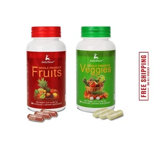 Fruits and Veggies Supplement Balance of Daily Nature 180PCS-2-pcs-Fast Shipment - Picture 1 of 7