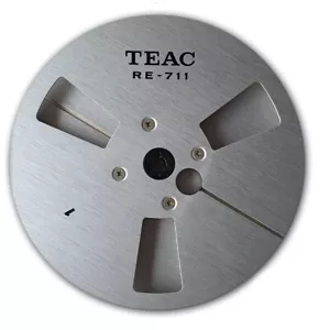 Reel 2 Reel Teac #3 DJ 7" inch Slipmat Portablism Turntable Slip Mat DJ x1 - Imagen 1 de 1
