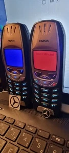 Rare Custom Nokia 6310i Unlocked Only Red And Ice Blue Left  - Afbeelding 1 van 10