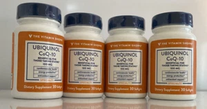 The Vitamin Shoppe Ubiquinol CoQ-10 100mg - Once Daily (120 Softgels total) - Picture 1 of 5