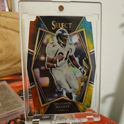 2021 Select Shannon Sharpe Tie Dye Die Cut /25 Prizm Premier Level - Image 1 of 2