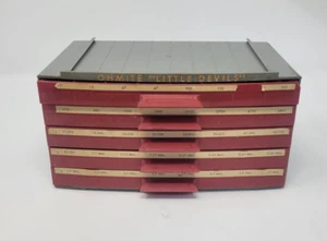 Vintage OHMITE “Little Devils” Resistor Cabinet Drawer w/contents - Picture 1 of 3