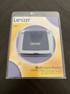 Lexar Multi-Card Reader USB 2.0 Speichern Sie alte Bilder von SD Karten & Sticks - Bild 1 von 3