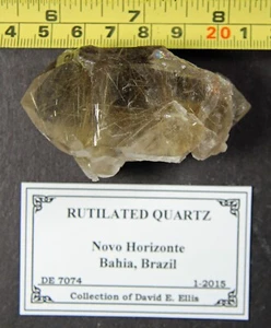 Rutilated, Smoky Quartz – Brazil – Ex Ellis - Picture 1 of 9