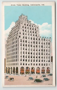 Postcard Circle Tower Building in Indianapolis, IN. - Picture 1 of 2
