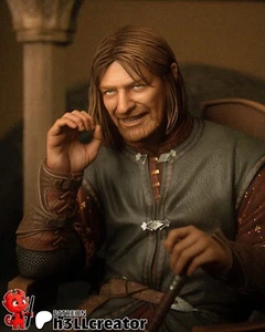 Boromir - Herr der Ringe - 3D gedrucktes Set von H3LL Creator - Resin Grey, Fan A - Bild 1 von 10