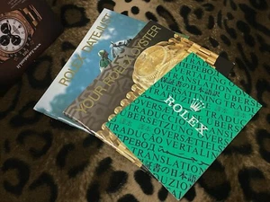9. 1996 BOOKLET SET 3X BOOKLET ENG ROLEX DATEJUST 16234 16233 16264 16263... - Picture 1 of 20