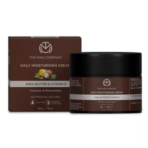 The Man Company Non-Sticky Daily Moisturizing Cream for Dry Skin 50g Free Ship - Picture 1 of 5