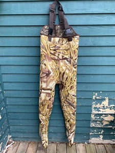 Herter's XL Camouflage Reversible Neoprene Stockingfoot Chest Waders Hunting - Picture 1 of 24