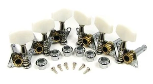 Set of 6 Open-Gear Guitar Tuners/Machine Heads (3L/3R) @ a Great Price! - Picture 1 of 6