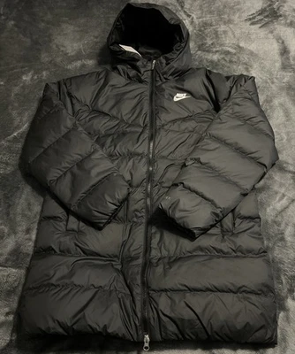 XS Women’s Nike Sportswear Storm Fit Windrunner Down Parka Jacket DQ6873-010 - Image 1 of 4