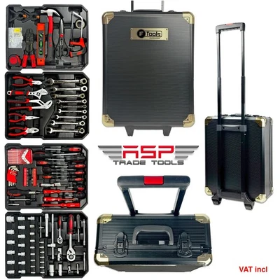 1200PCS Tool Set Case Mechanics Kit Box Organize with Castors Toolbox Trolley - Image 1 of 4