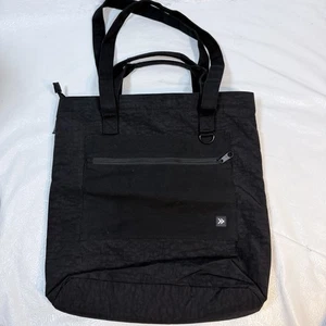 Thread Brieftaschen schwarz Canvas Utility Beuteltasche ~ 15x17x4,5 Reise Handgepäck wasserabweisend - Bild 1 von 12