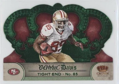 2012 Crown Royale Green /49 Vernon Davis #124 - Image 1 of 2