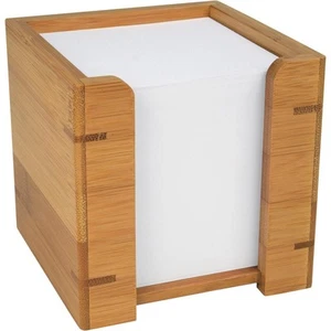 Zettelbox, aus Bambus, mit Papier WEDO 61 707 (4003801795515) - Bild 1 von 2
