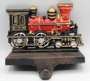 Medias navideñas vintage de hierro fundido para motor de tren - Imagen 1 de 10
