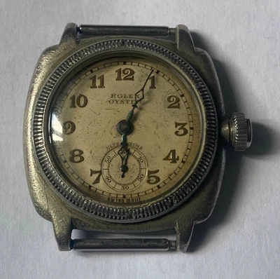 VINTAGE 1930`S MENS ROLEX PRIMA OYSTER 6 POSITIONS MARRIAGE COMPONENTS - image 1 of 4