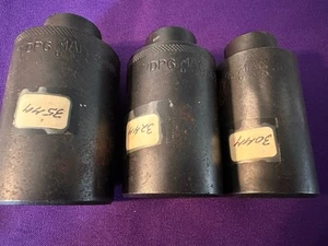 MAC Tools 1/2” Drive 6pt Black Impact 3Pc VDP6 Metric 35, 32, 30mm - Picture 1 of 4