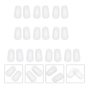 15 Pares Almohadillas Nariz Repuesto Silicona Anteojos Piezas Cojín para - Imagen 1 de 12