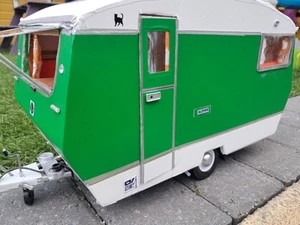 Model  Caravan Sprite Alpine  1/12 Scale Hand Made - Picture 1 of 16