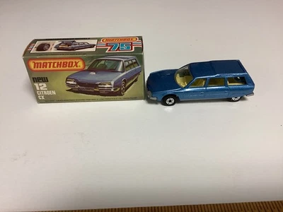Matchbox Superfast Citroen CX No. 12 & Original Box - Image 1 of 4