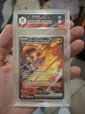 Carta Pokémon Moltres Ex del Team Rocket 229/182 Rivali Predestinati Ita  - Immagine 1 di 3