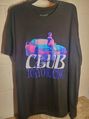Camiseta Preta Club Tokyo Racing (XXL) Fresh Laundry - Imagem 1 de 4