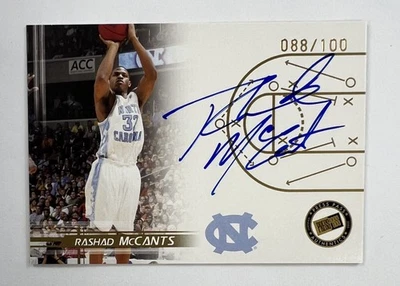 2005 press Pass Rashad McCants Auto 88/100 AR137 - Image 1 of 2
