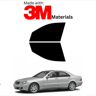 Tinte de ventana precortado para Mercedes Benz Clase S Sedán 00-06 Cerámica Hecho con 3M Foto 1 de 4