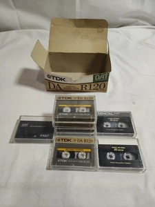 TDK DA-R120 Tape With Other Brands - Used X 8 - Picture 1 of 6