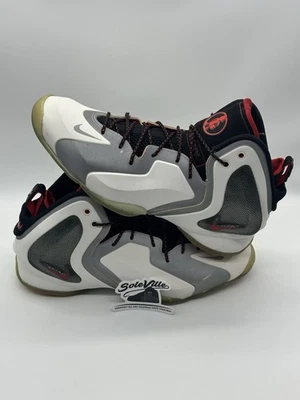 耐克男式 Lil Penny Posite 篮球鞋白色 630999-100 2013 Mid Top 13M — 第 1/4 张图片