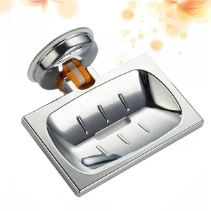 Supporto portasapone a ventosa per bagno rack cucina organizer spugna - Foto 1 di 11
