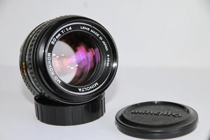 Minolta MD Rokkor 50mm f/1.4 Standard Prime Fast Lens .For X300, X700 etc Camera - Picture 1 of 16