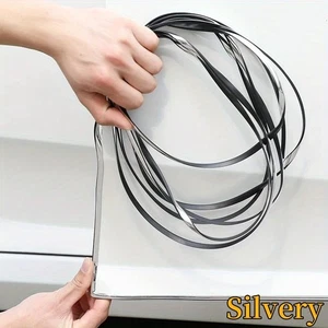 Invisible Strong Dust-Proof Sleek 16.4ft/5m Car Door Rubber Anti-Collision Strip - Picture 1 of 9
