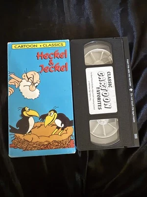 Vintage 1990 Heckle & Jeckle Cartoon Classics Vol 1 VHS Run Time 26 Mins. USED - Image 1 of 3