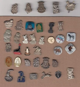 Vintage ZOO pin badges 1960s Artis Amsterdam Burgers Blijdorp Rotterdam JOB LOT - Picture 1 of 1