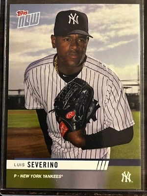 2019 Topps Now #OD-41 Luis Severino New York Yankees - Image 1 of 2