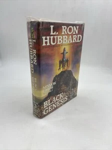 L. Ron Hubbard - Black Genesis - Mission Earth #2 HB/DJ 1ST ED. 1986 - Picture 1 of 5