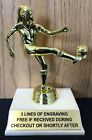 Female Soccer Trophy - Free Engraving - Assembly Required
