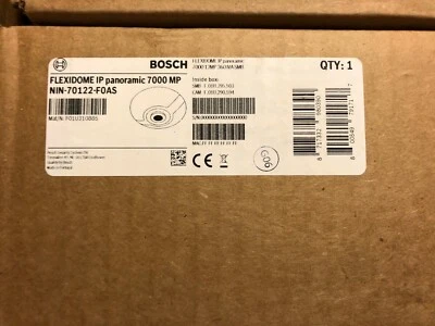 Cámara Bosch Flexidome IP Panorámica 7000 12MP 360º IVA SMB NIN-70122-F0AS Foto 1 de 3